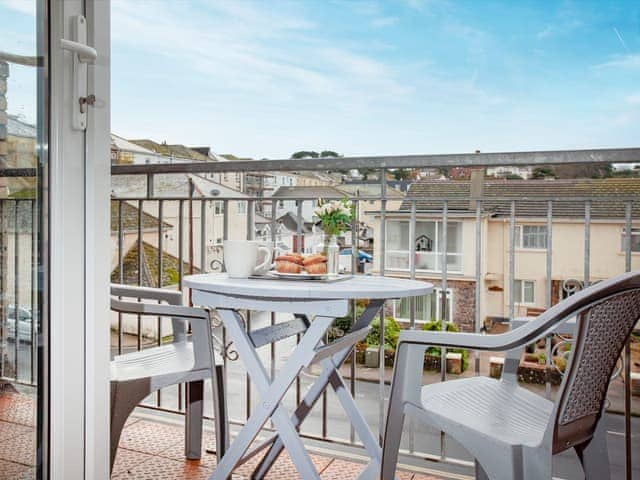 Balcony | Apartment 8 Bedford Holiday Flats - Bedford Holiday Flats, Paignton