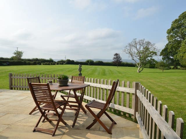 Sitting-out-area | The Barn at Tillington, Petworth