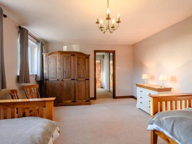 Twin bedroom | Nightingale Lodge, Ropsley, near Grantham