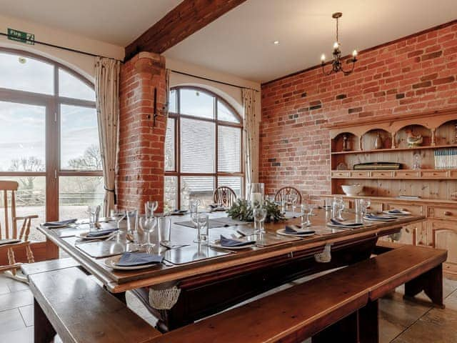 Dining room | The Granary - Offley Grove Farm, Adbaston, near Stafford