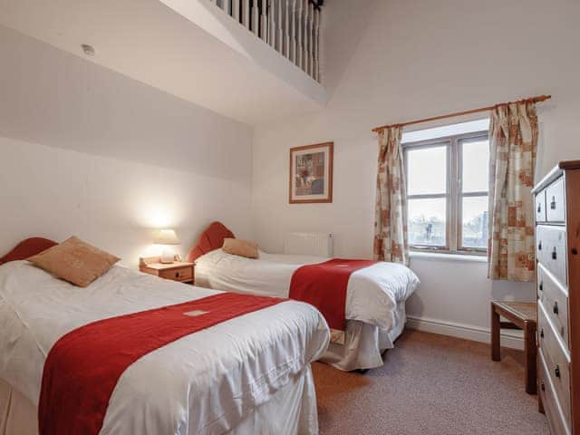 Twin bedroom | The Granary - Offley Grove Farm, Adbaston, near Stafford