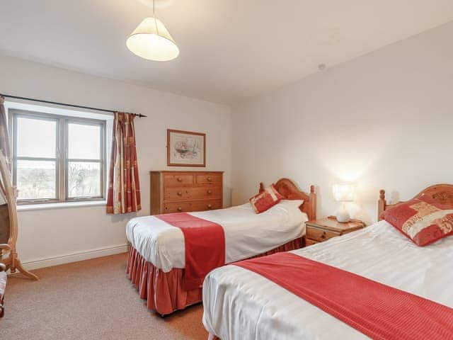 Twin bedroom | The Granary - Offley Grove Farm, Adbaston, near Stafford