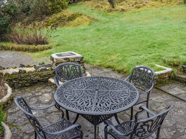 Sitting-out-area | Lavender Cottage, Bowland Bridge, near Bowness-on-Windermere