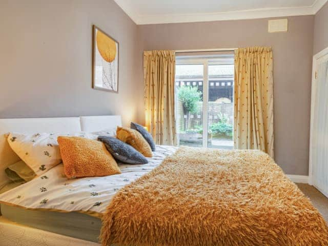 Double bedroom | West End Farm Lodge, Thornholme, near Driffield