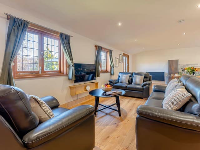 Living area | Bluebell Lodge - Chicken Shed Lodges, Ashford