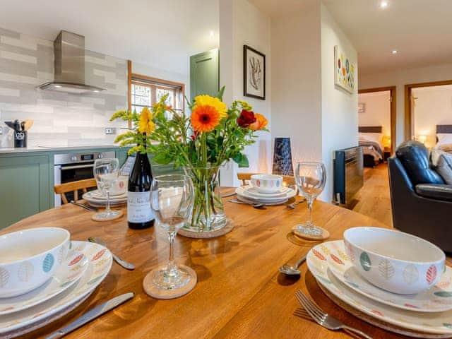 Kitchen/diner | Bluebell Lodge - Chicken Shed Lodges, Ashford