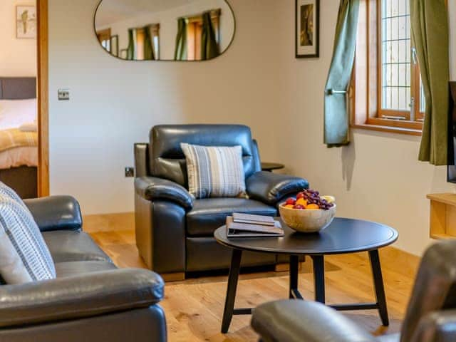 Living area | Bluebell Lodge - Chicken Shed Lodges, Ashford