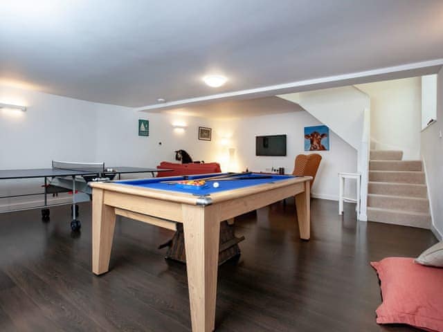 Games room | Stargazer, Modbury, near Ivybridge