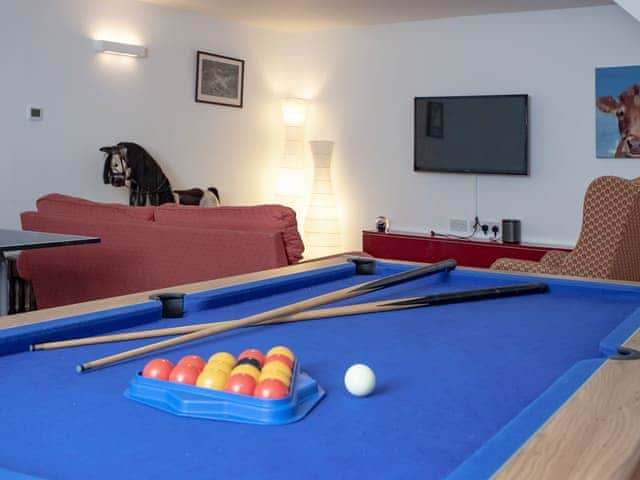 Games room | Stargazer, Modbury, near Ivybridge