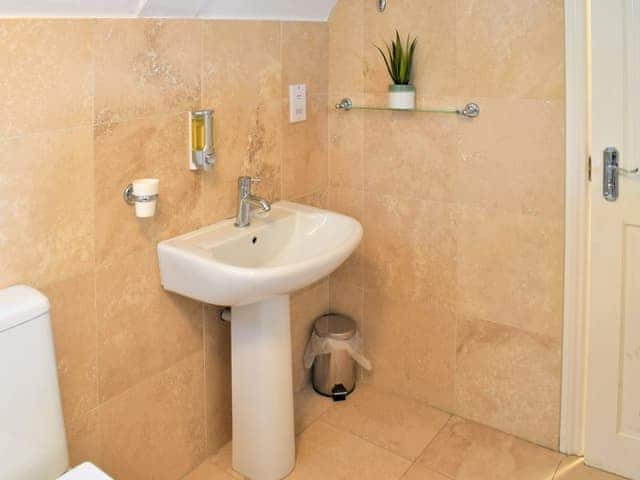 Shower room | Annie Oswalds Cottage, Adderstone