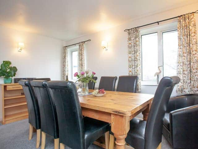 Dining room | Higher Trewithen Holiday Cottages- The Hayloft - Higher Trewithen Holiday Cottages, Sithians, near Falmouth