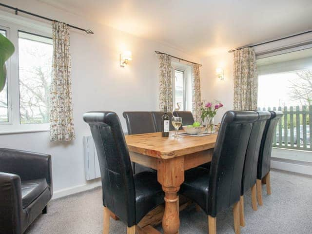 Dining room | Higher Trewithen Holiday Cottages- The Hayloft - Higher Trewithen Holiday Cottages, Sithians, near Falmouth