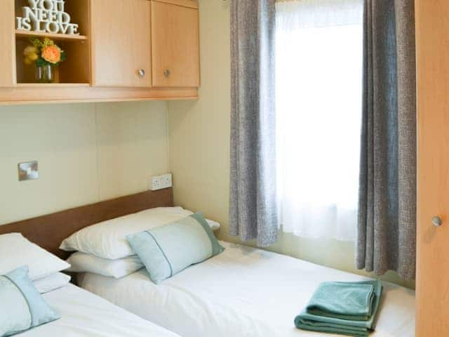 Twin bedroom | Felmoor ParkYolo Retreat, Felton, near Morpeth