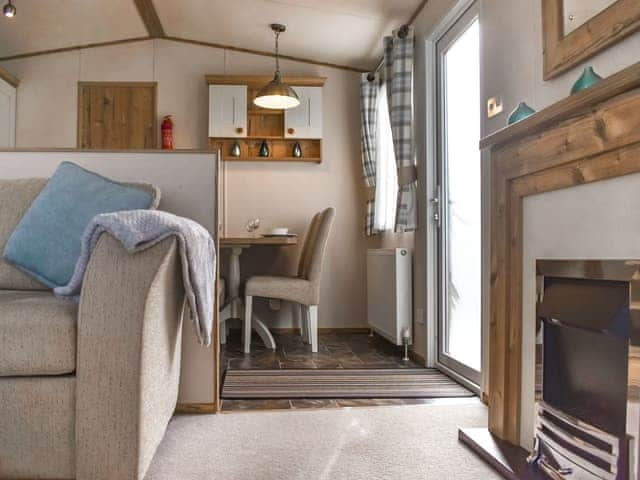 Living area | Everard - Flask Country Lodges, Robin Hood&rsquo;s Bay