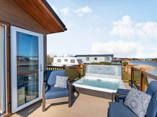 Terrace | Coastal Retreat - The Laurels, Addlethorpe, near Skegness