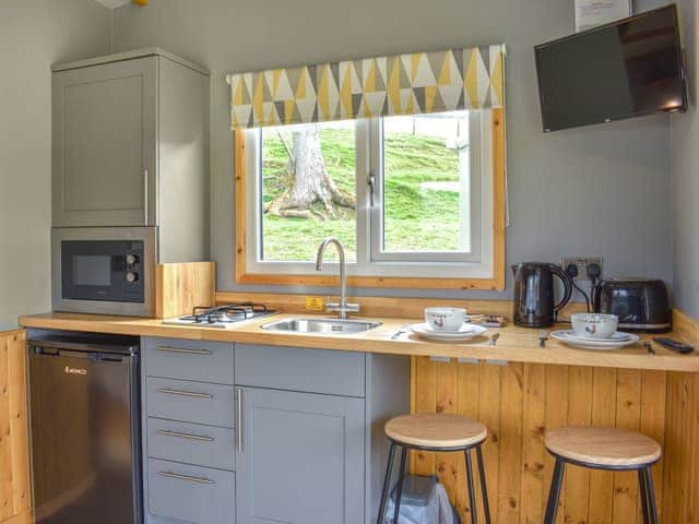 Kitchen area | Smardale Mill Shepods : The Elm - Smardale Mill Shepods, Smardale near Kirkby Stephen