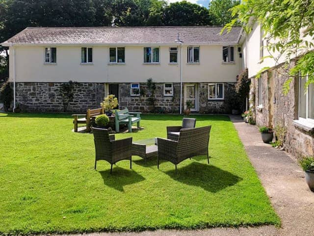 Garden and grounds | Higher Trewithen Holiday Cottages, Sithians, near Falmo