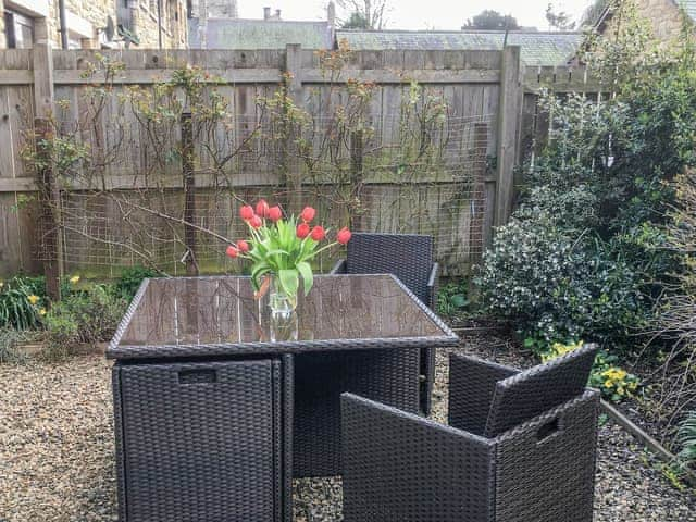 Sitting-out-area | Rothbury Cottage, Rothbury