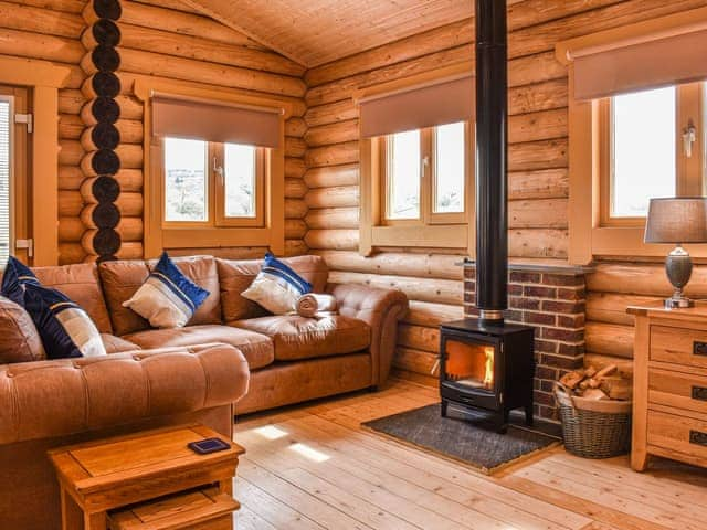 Living area | Arbeia Lodge - Vindomora Country Lodges, Ebchester, near Consett