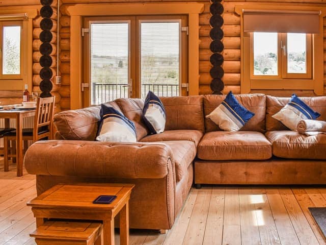 Living area | Arbeia Lodge - Vindomora Country Lodges, Ebchester, near Consett