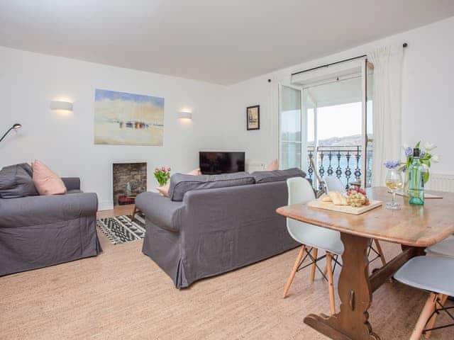 Living room/dining room | Little Quoin, Fowey