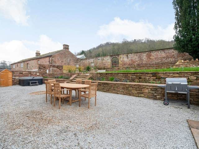 Outdoor area | Armathwaite Manor-Meadow View - Armathwaite Manor, Armathwaite, near Carlisle