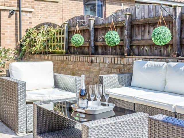 Patio | Hotspur View, Alnwick