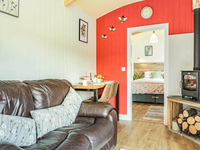 Living area | Goosedown Lodge - Ponsford Ponds, Knowle, near Cullompton