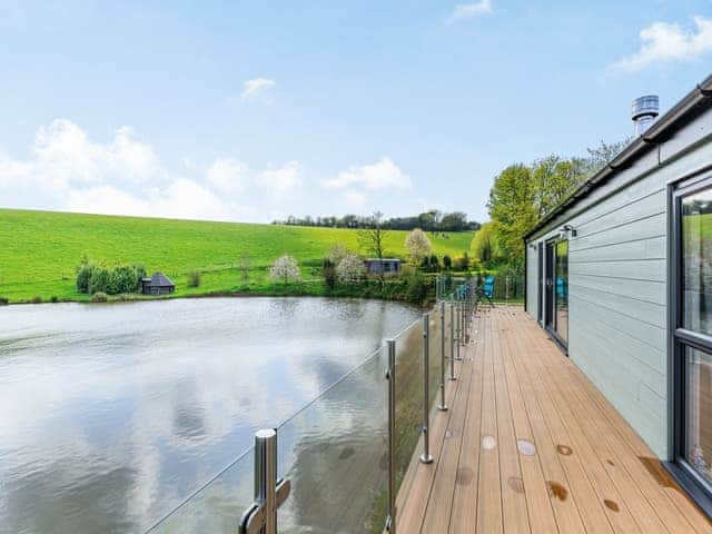 Terrace | Goosedown Lodge - Ponsford Ponds, Knowle, near Cullompton