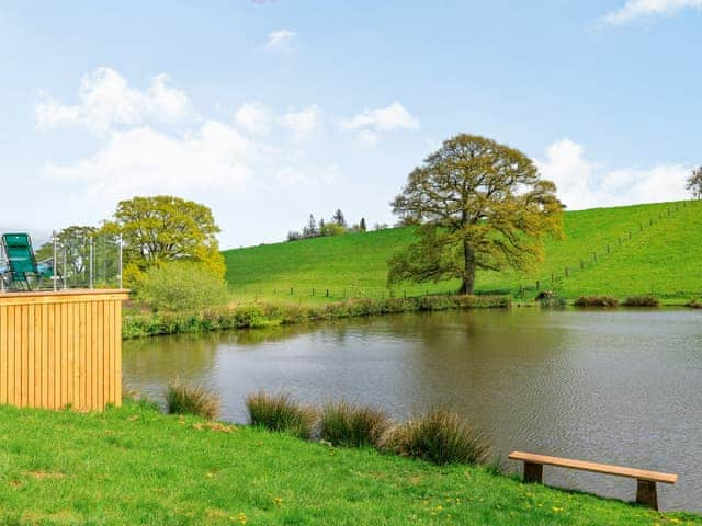 Outdoor area | Goosedown Lodge - Ponsford Ponds, Knowle, near Cullompton