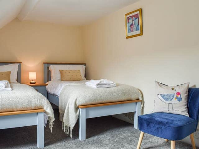 Twin bedroom | Pilchard Cottage, Scarborough