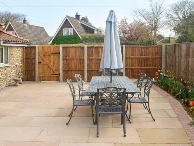 Outdoor area | Sand Pit Cottage, Thorpe Market