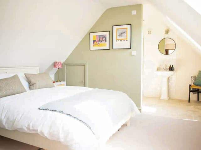 Double bedroom | Woodvale Loft, Croford, near Wiveliscombe