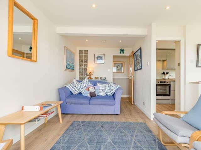 Living area | Puffin, Portscatho