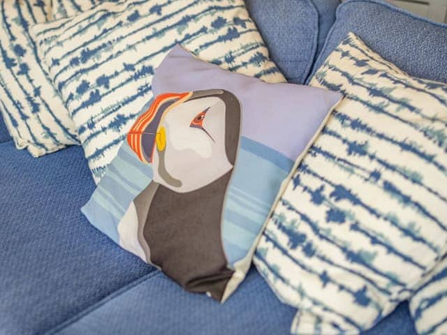 Living area | Puffin, Portscatho