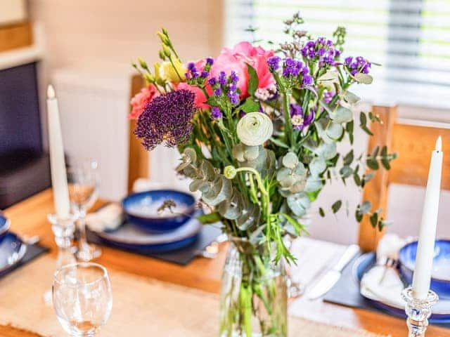 Dining Area | Lavender Lodge, Mercia Marina, Willington