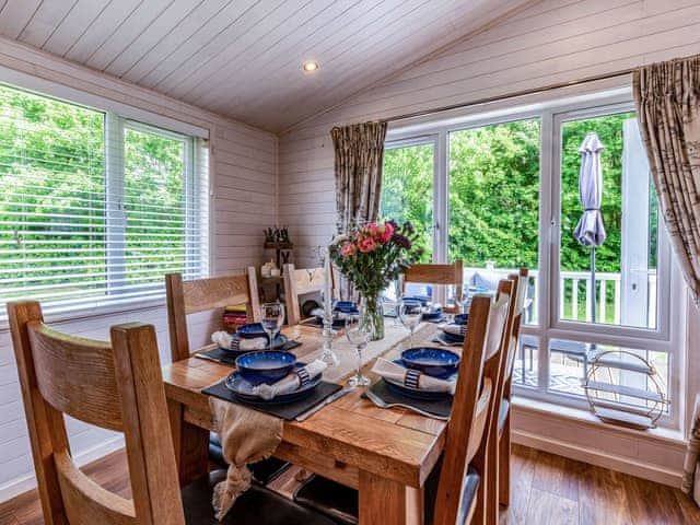 Dining Area | Lavender Lodge, Mercia Marina, Willington