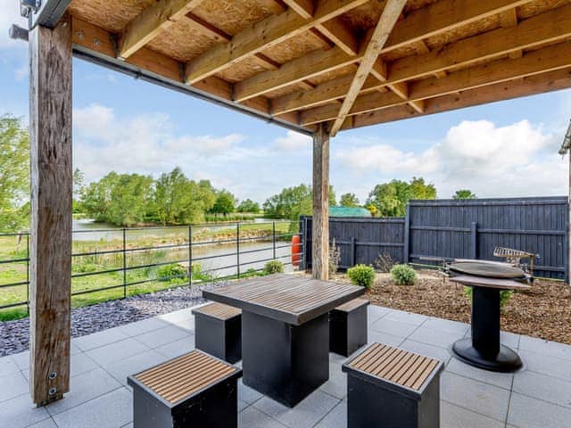 Outdoor area | Home Farm Lodge, Baston