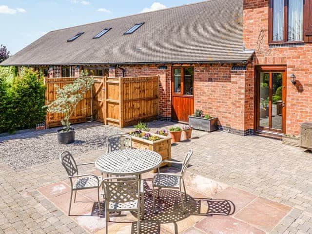 Patio | The Milking Parlour, Anslow, near Burton upon Trent