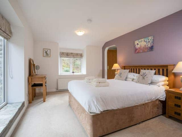 Riverside_Double bedroom | Low Jock Scar Country Estate, Kendal