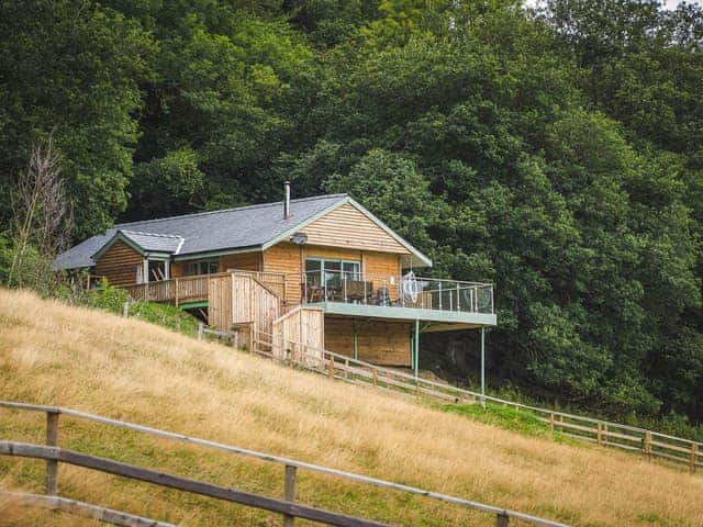 Exterior | Red Kite Lodge - Acre Luxury Lodges, Stanner, near Kington