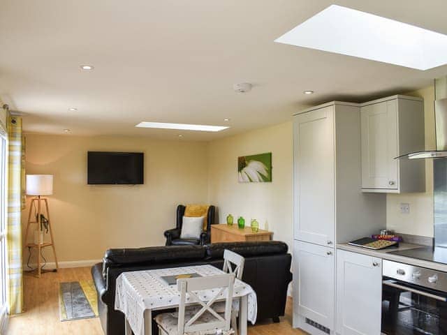 Open plan living space | Sherwood Forest Lodge 2 - Sherwood Forest Lodges, Kings Clipstone, near Mansfield
