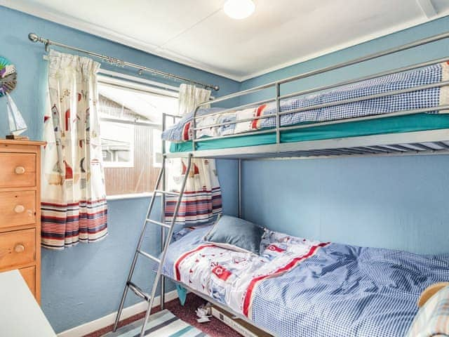 Bunk bedroom | Bluebird Chalet - The Links Chalet Park, Mundesley, near North Walsham