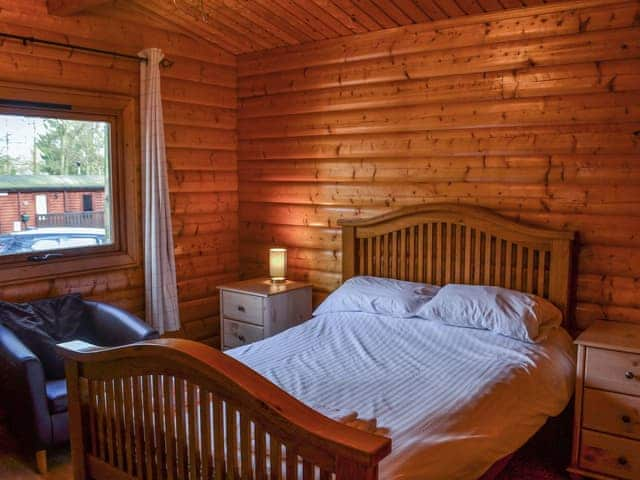 Double bedroom | Larch Lodge - Wold Lodge Leisure, Kenwick, near Louth