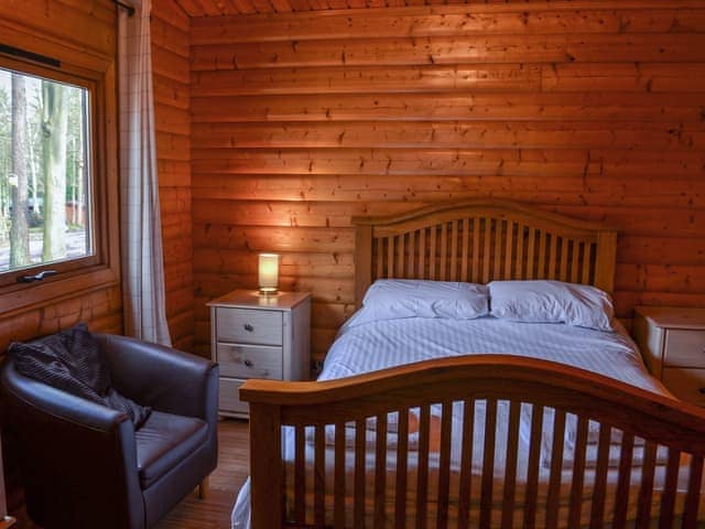 Double bedroom | Larch Lodge - Wold Lodge Leisure, Kenwick, near Louth