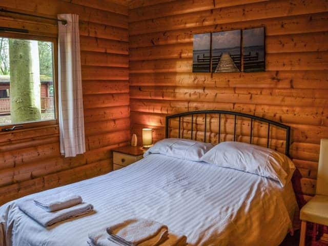 Double bedroom | Larch Lodge - Wold Lodge Leisure, Kenwick, near Louth