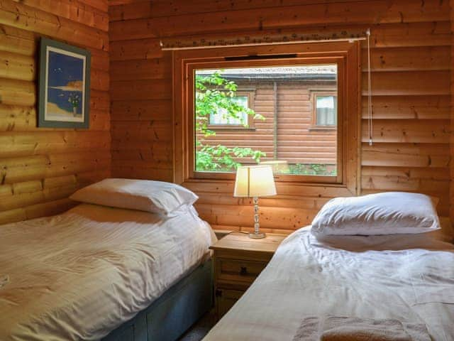 Twin bedroom | Red Kite Lodge - Wold Lodge Leisure, Kenwick, near Louth