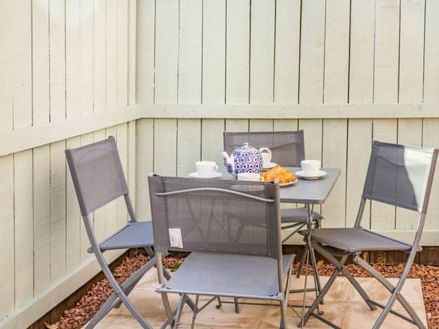 Outdoor area | Chapel View, Alnwick