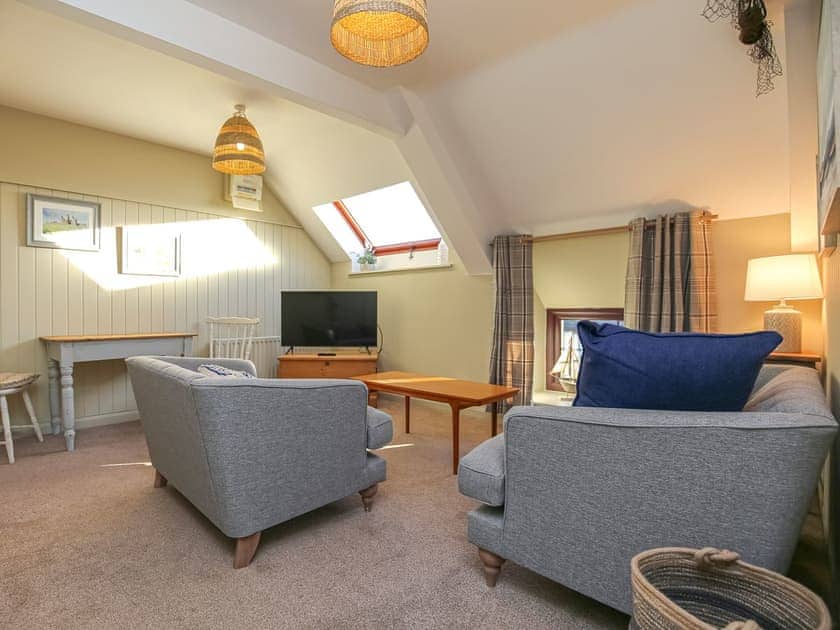 Living area | The Stable Loft - Town Farm Cottages, Beadnell