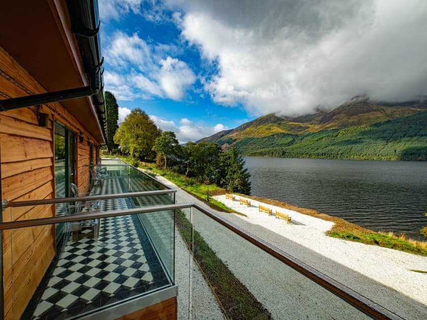 Balcony | Pebble Shore - Black Sheep Collection, Letter Finlay, near Spean Bridge